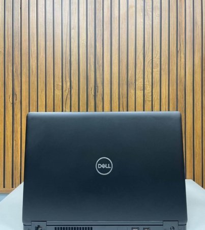 Dell Latitude 5490 laptop front view with HD display and keyboard