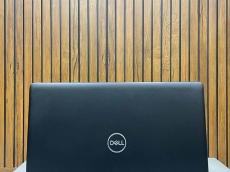 Dell Latitude 5490 laptop front view with HD display and keyboard