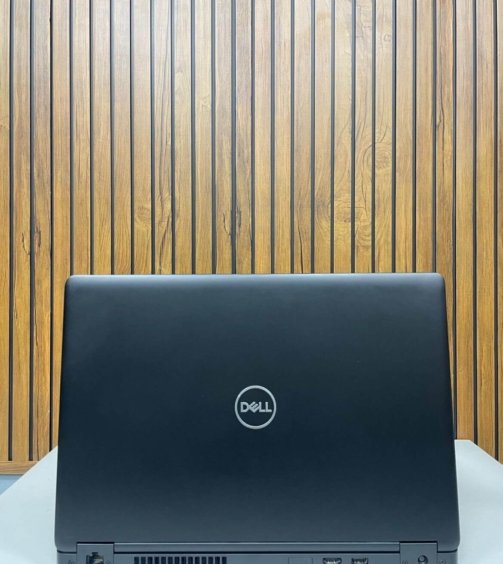 Dell Latitude 5490 laptop front view with HD display and keyboard